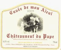 2004 Pierre Usseglio Chateauneuf du Pape Cuvee Mon Aieul
